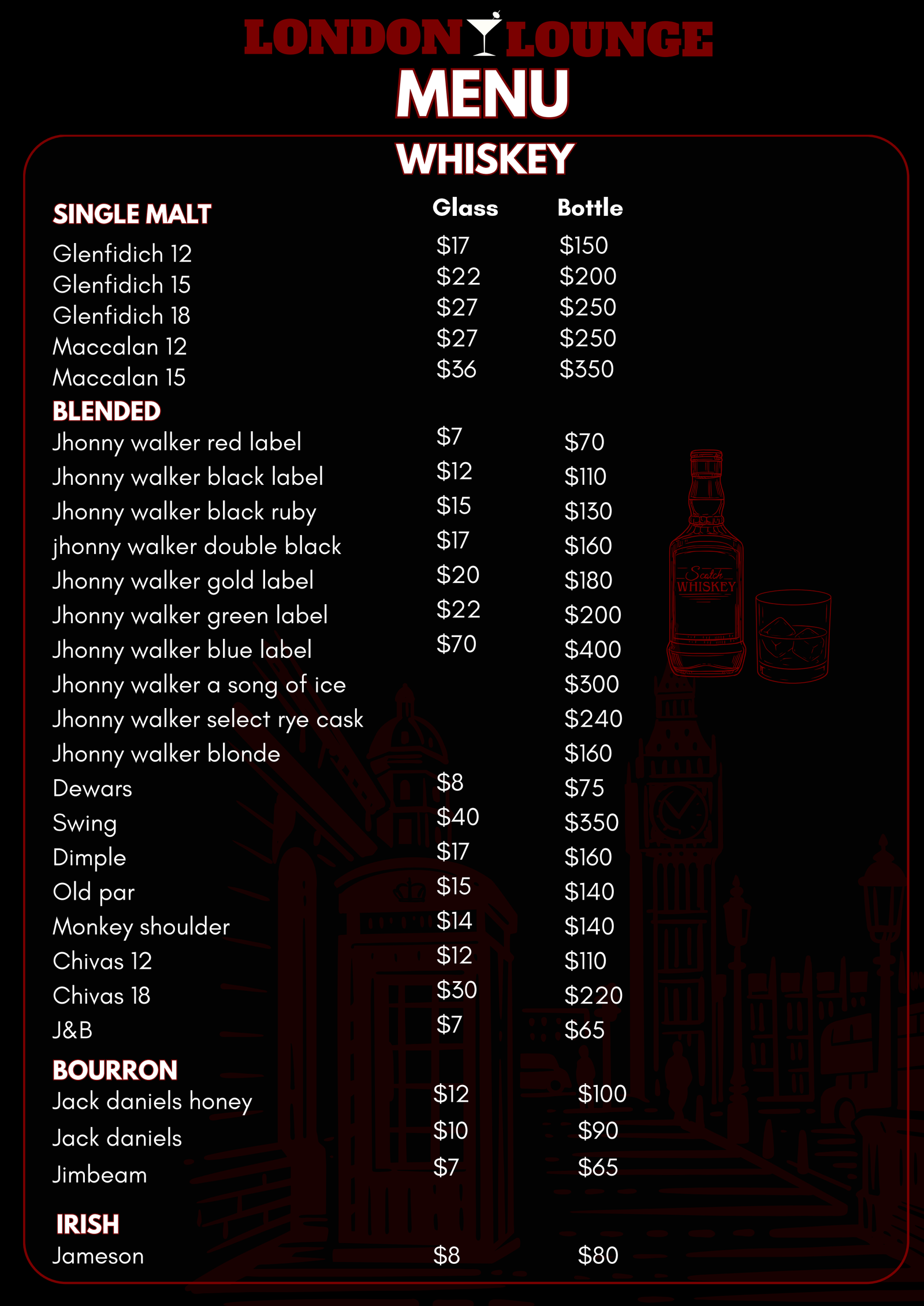 LONDON LOUNGE